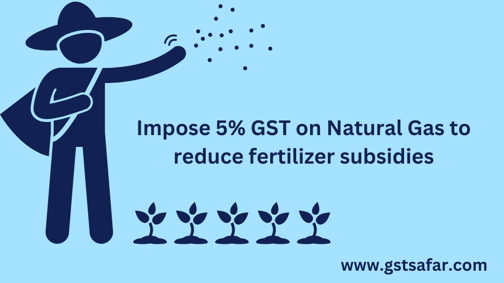 GST on natural gas