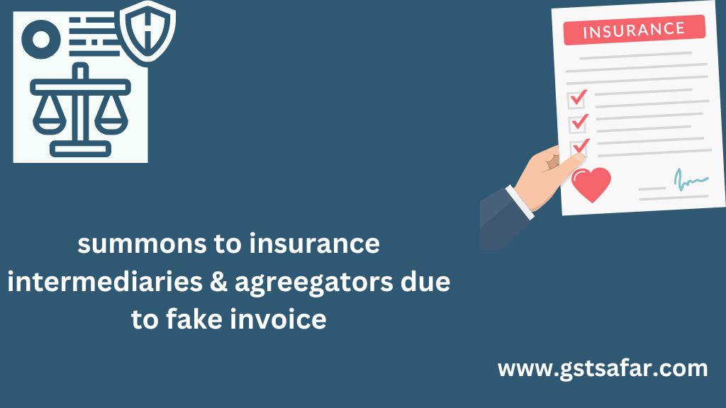 Summons to insurance intermediaries