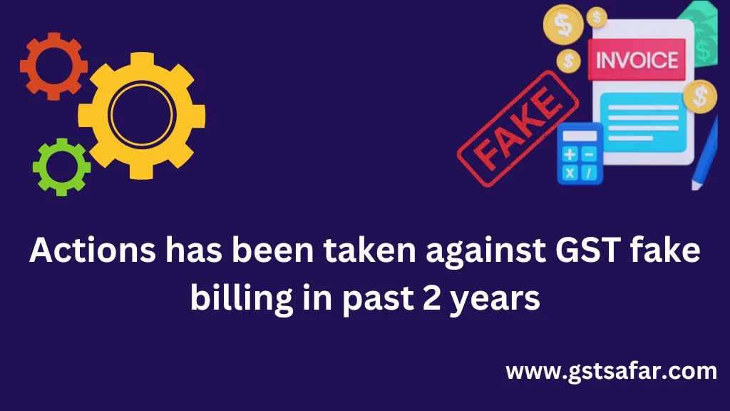 GST Fake Billing