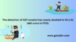 GST Evasion 2023