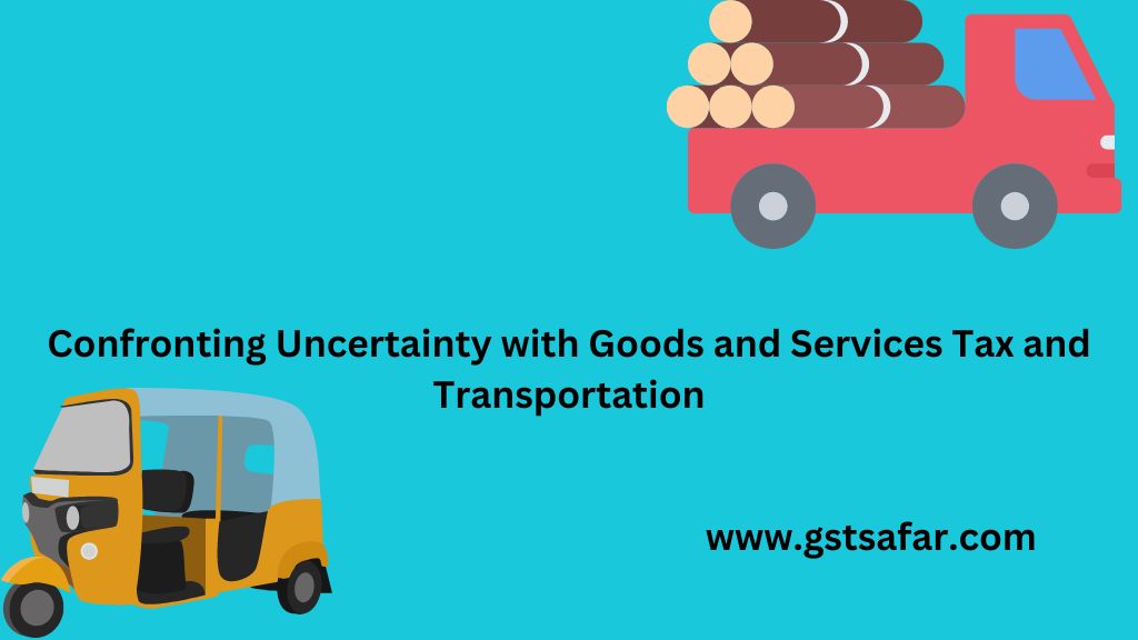 gst on transportation service