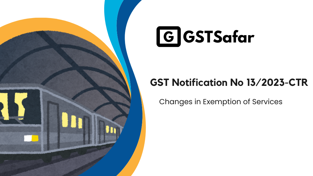 Notification No 13/2023