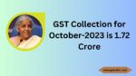 gst collection october 23