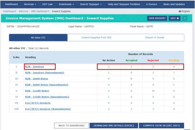 Invoice Management System User Manual 6