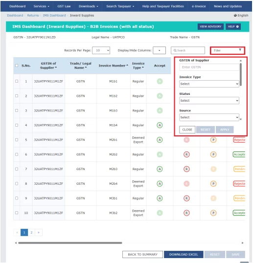 Invoice Management System User Manual 8