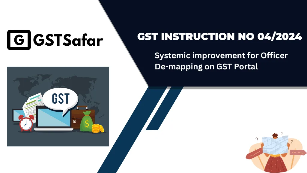 De-mapping on GST Portal