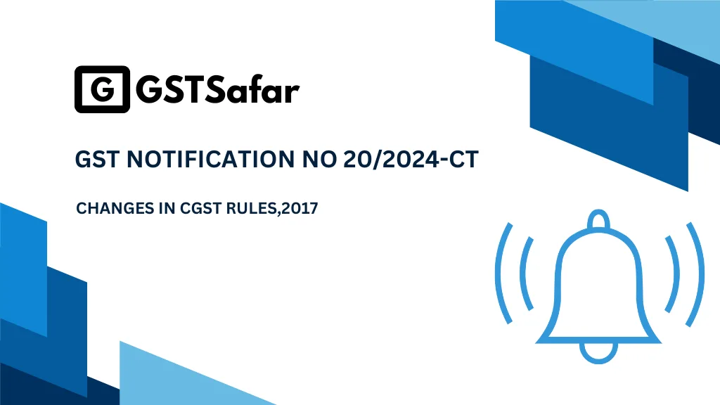 GST Notification No 202024