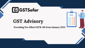 Pre-filled GSTR-3B