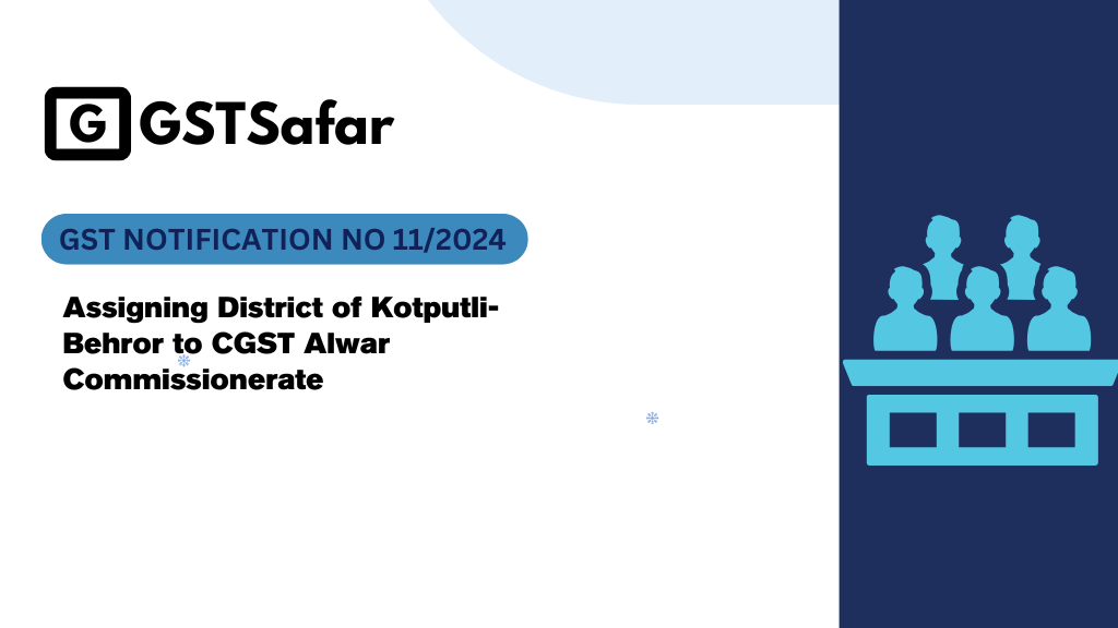 CGST Alwar Commissionerate