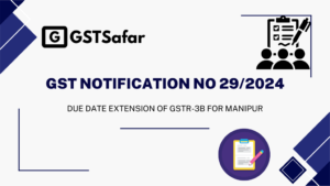 GSTR-3B for Manipur