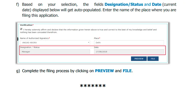 rectification of Orders