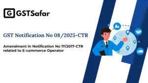 Notification No 08/2025-CTR