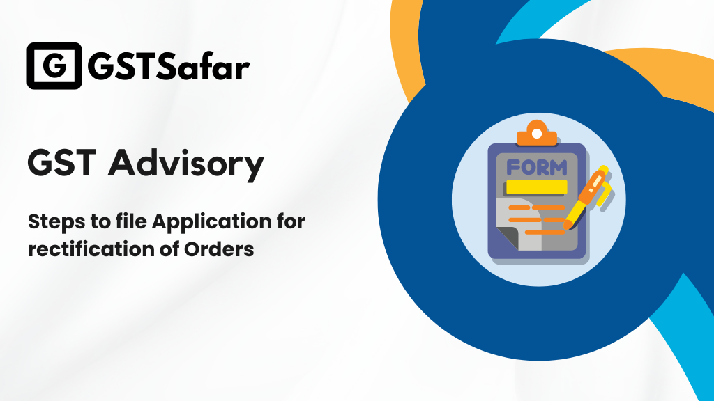 rectification of Orders
