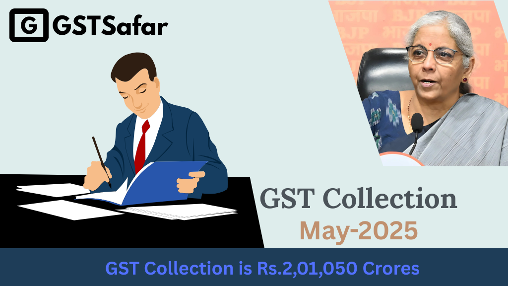 GST Revenue Collection May 2025