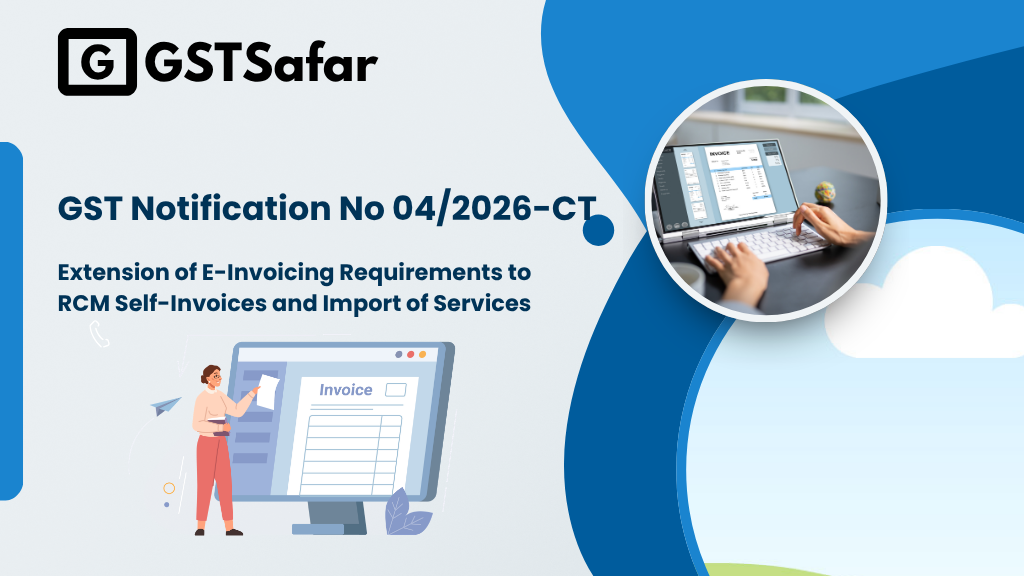 GST Notification No 04/2026-CT