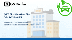 GST Notification No 06/2026-CTR
