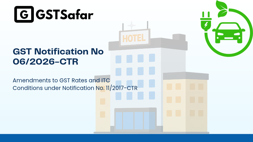 GST Notification No 06/2026-CTR