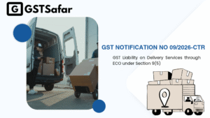 GST Notification No 09/2026-CTR