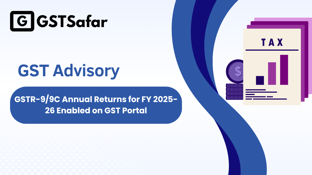GSTR-9/9C